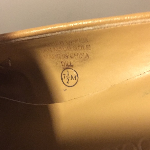 JENNIFER MOORE RED & BEIGE / TAN MULE - Picture 7 of 8